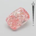 3.01ct Fancy Vivid Pink Cushion Brilliant VS1 Loose Diamond – IGI LG831639613