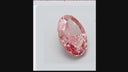 10.02ct Fancy Vivid Brownish Pink VS2 Oval Modified Brilliant Loose Diamond – IGI LG788645061