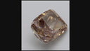 3.02ct Light Brown Cushion Modified Brilliant VVS2 Loose Diamond – IGI LG804639206