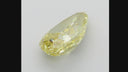 3.10ct Fancy Intense Yellow Pear Modified Brilliant VS1 Loose Diamond – IGI LG816688617