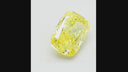 3.50ct Fancy Vivid Yellow VVS2 Cushion Modified Brilliant Cut Loose Diamond – IGI LG831602688