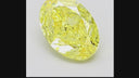 3.04ct Fancy Intense Yellow VVS2 Oval Modified Brilliant Loose Diamond – IGI LG836685882