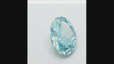 5.03ct Fancy Vivid Greenish Blue VS1 Oval Modified Brilliant Cut Loose Diamond – IGI LG824607066