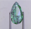 6.03ct Fancy Vivid Green Pear Modified Brilliant VVS2 Loose Diamond – IGI LG778670012