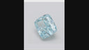 8.21ct Fancy Vivid Greenish Blue VS2 Cushion Modified Brilliant Cut Loose Diamond – IGI LG837624032